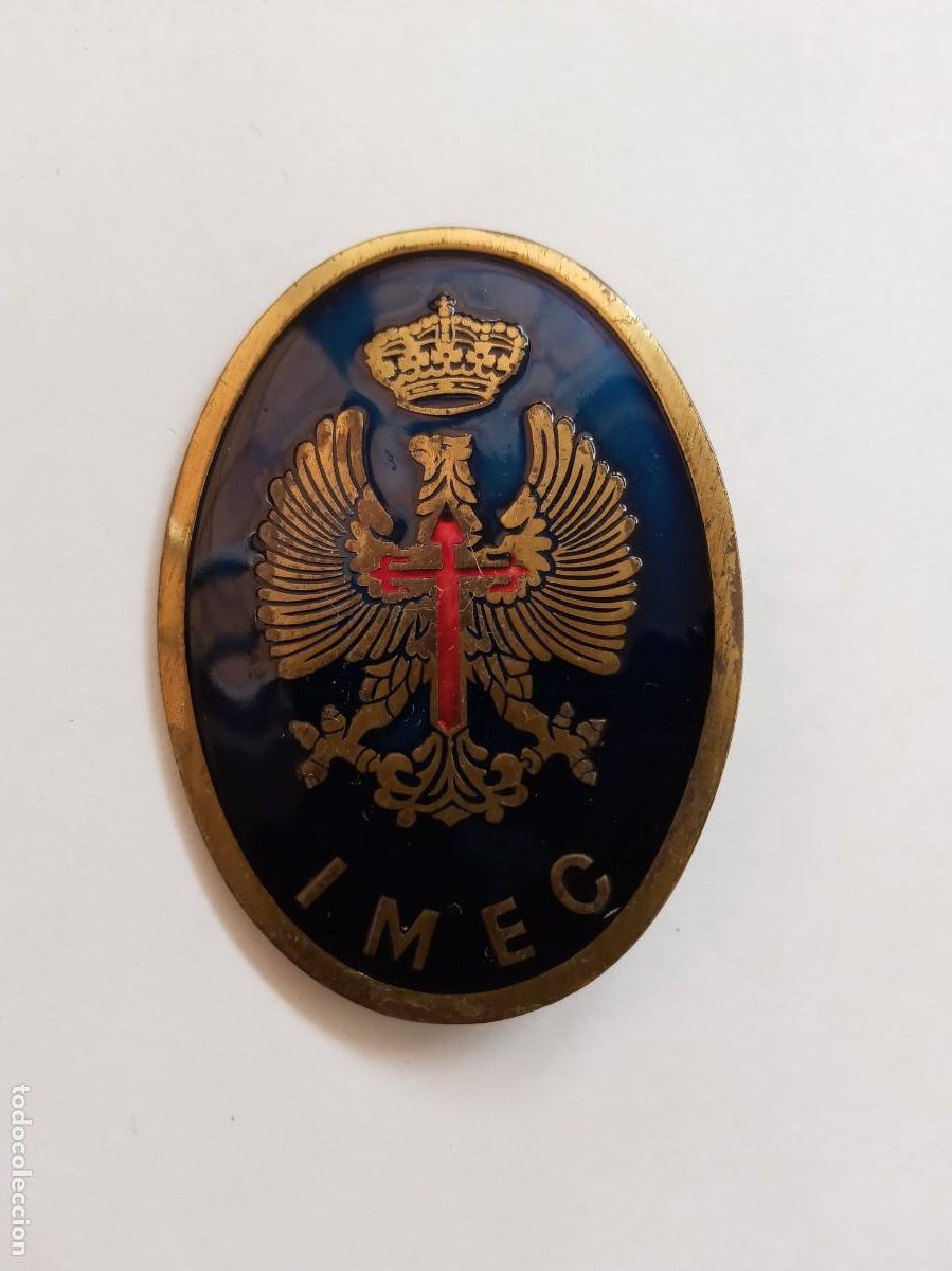 Militaria: CHAPA DE PECHO DEL IMEC . - Foto 1