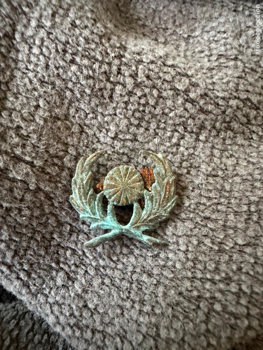 Militaria: Peque&ntilde;a insignia de intendencia