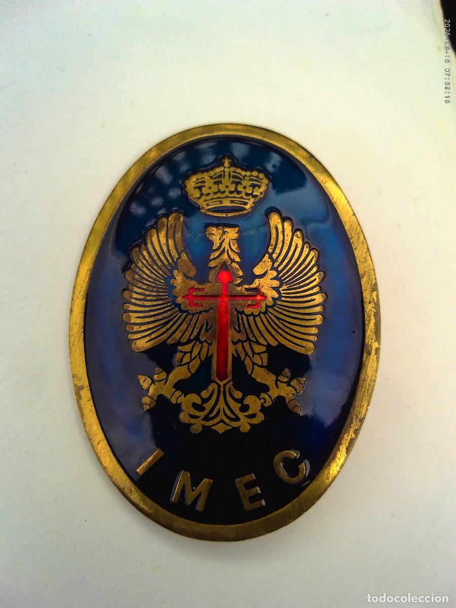 Militaria: CHAPA DE PECHO DEL IMEC . - Foto 2