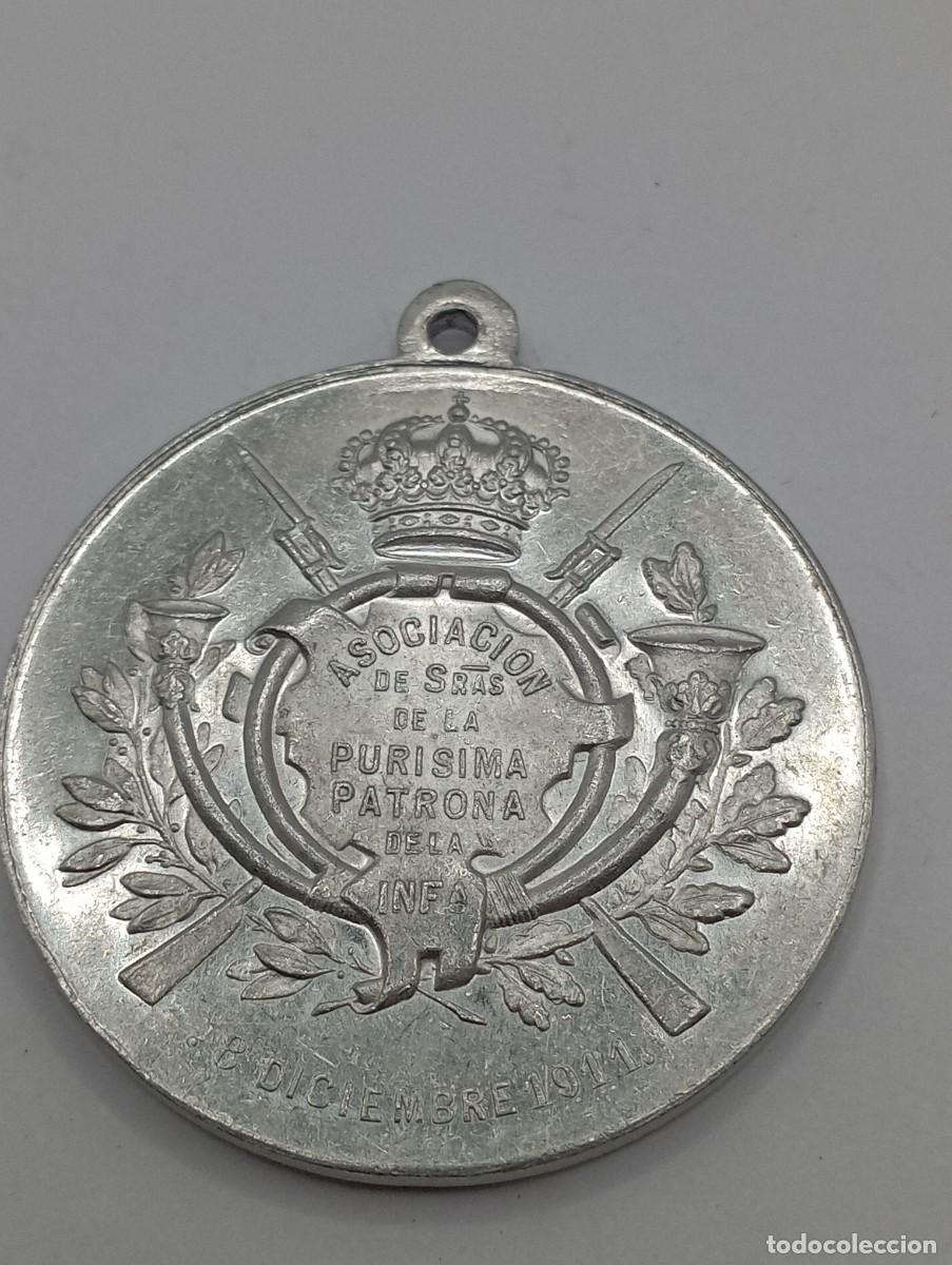 Militaria: Medalla de la Infanter&iacute;a a su Patrona. 1911. Inmaculada.