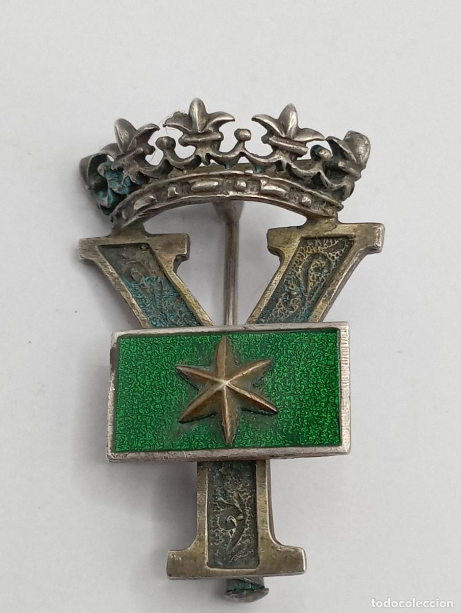 Militaria: Distintivo de Viuda de Alf&eacute;rez Provisional.
