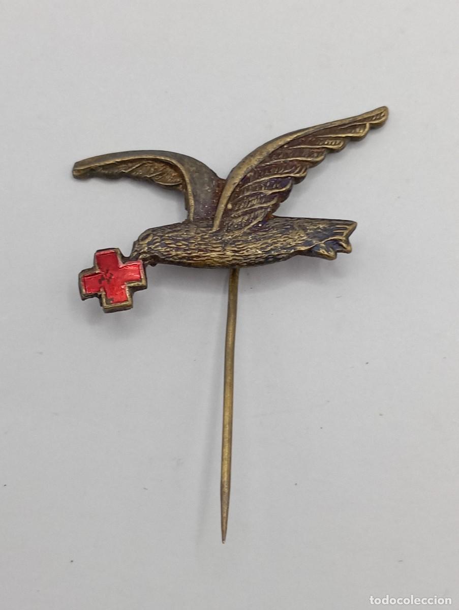 Militaria: Alfiler de Cruz Roja. - Foto 1