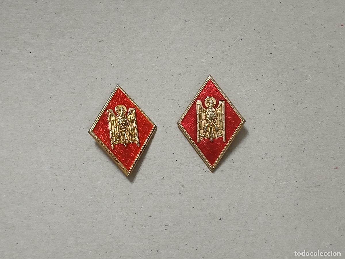 Military Antiques: Militar. Insignias rombos Polic&iacute;a armada