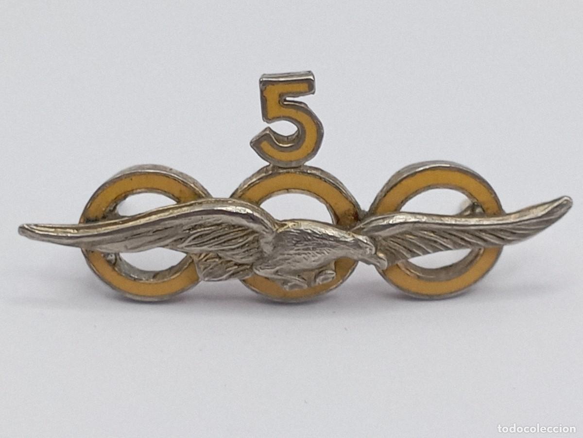 Militaria: Distintivo 5000 horas de vuelo.