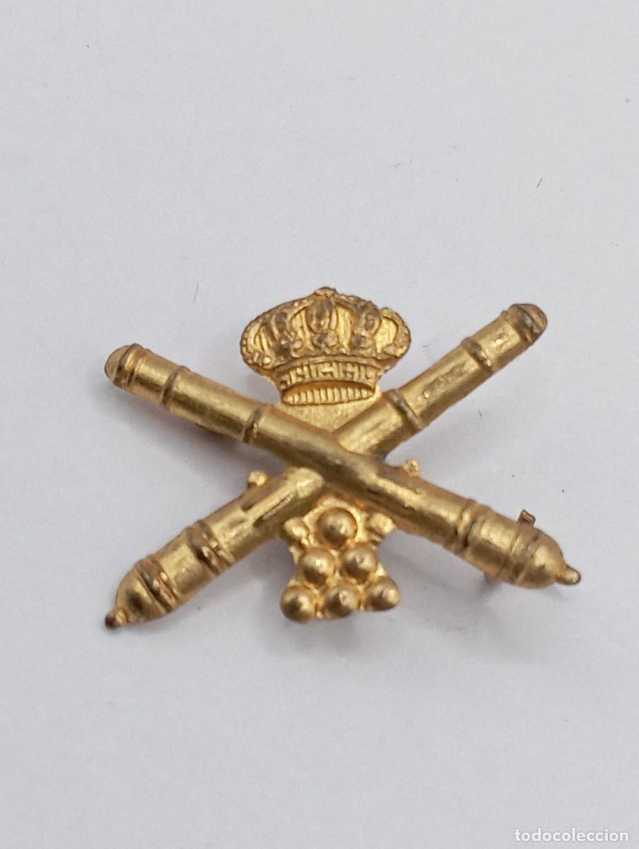 Militaria: Antiguo alfiler Artiller&iacute;a. Alfonso XIII