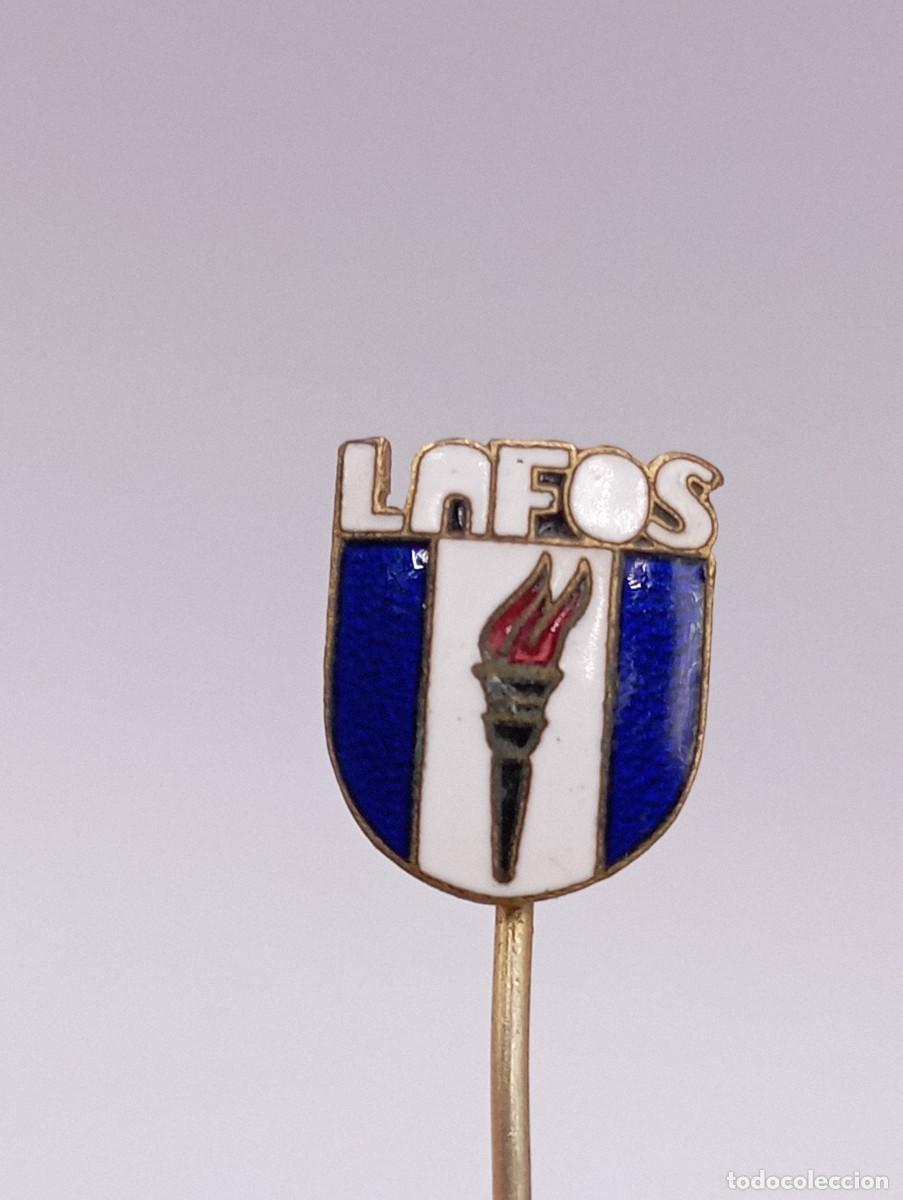 Militaria: Alfiler esmaltado por identificar. LAFOS.