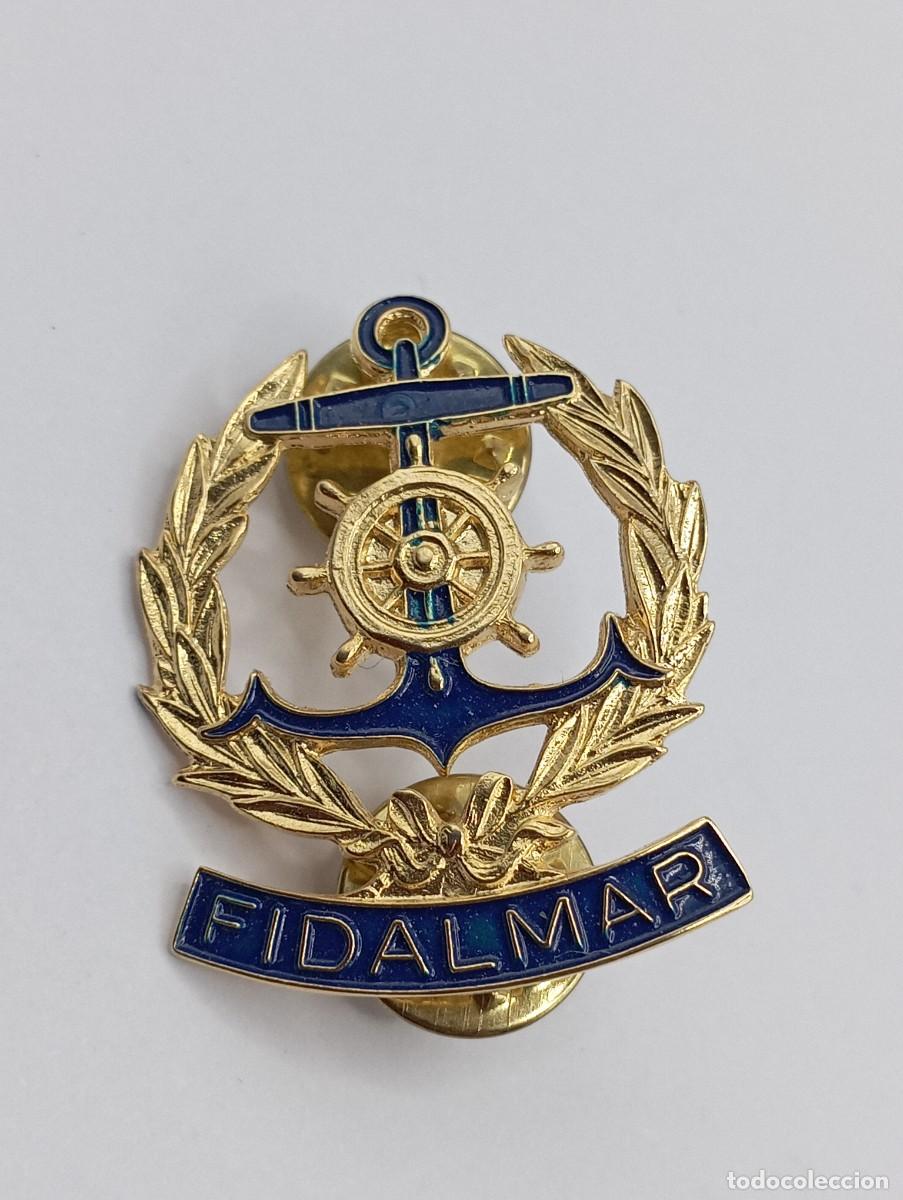 Militaria: Pin de Fidalmar. Ligas navales.