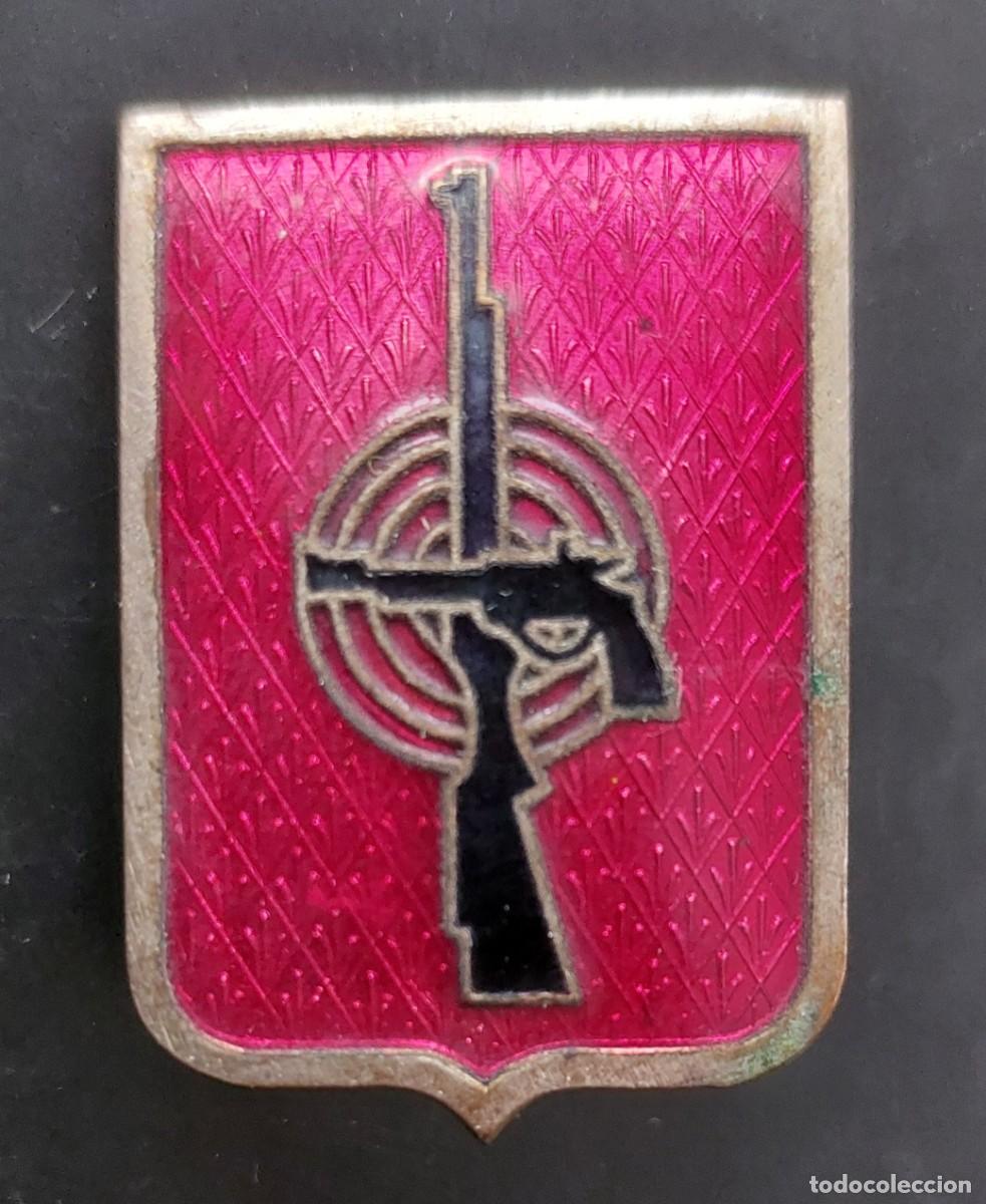 Militaria: Distintivo de instructor de tiro. Policia Armada.