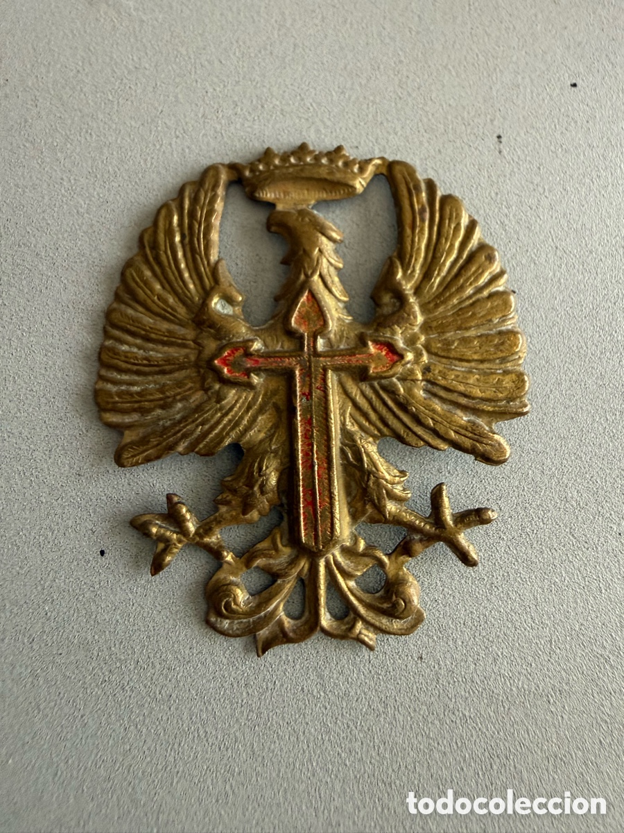 Militaria: INSIGNIA CASCO. AGUILA DE SAN JUAN