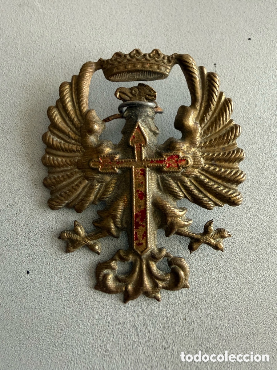 Militaria: INSIGNIA CASCO. AGUILA DE SAN JUAN