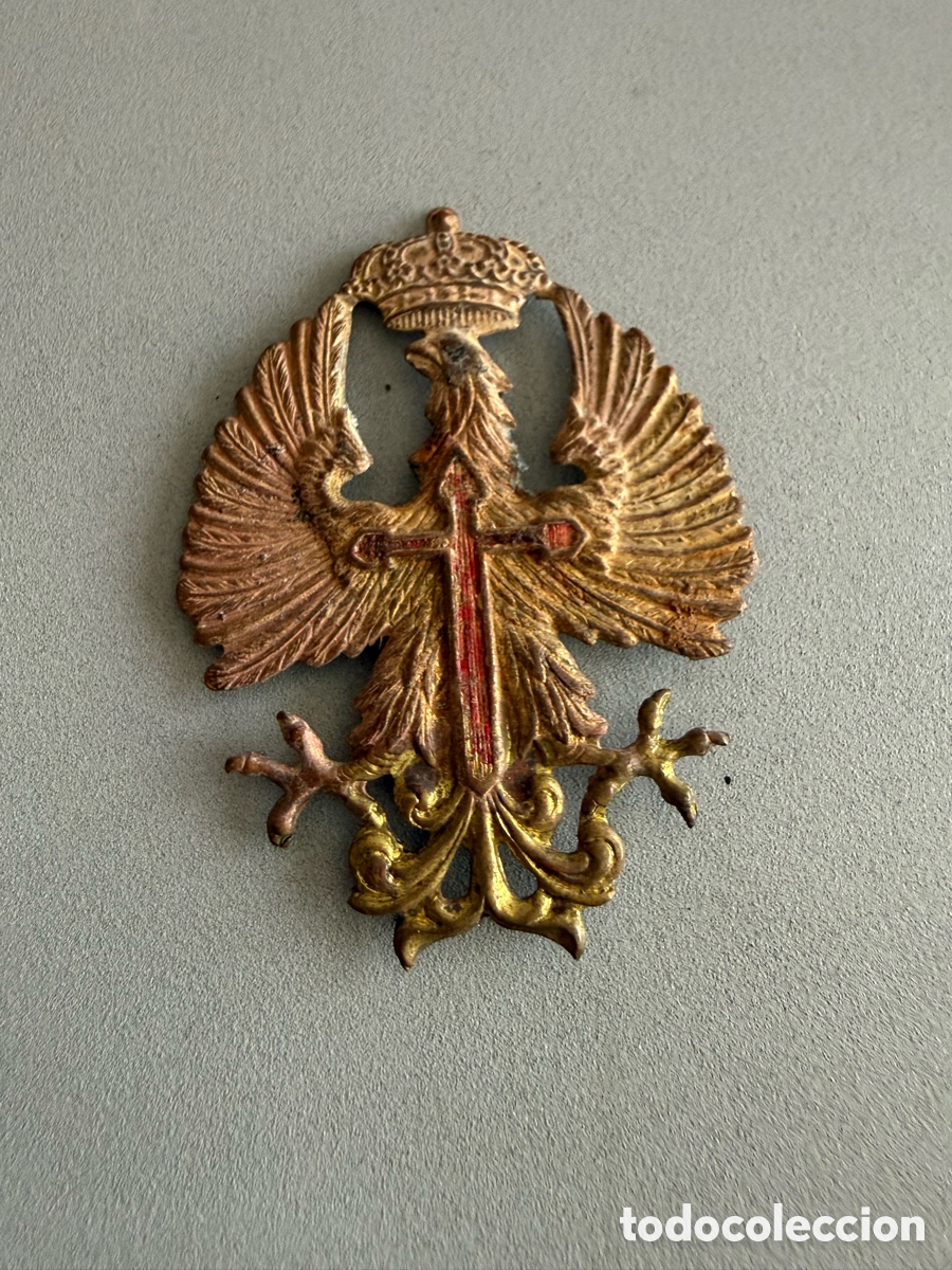 Militaria: INSIGNIA CASCO. AGUILA DE SAN JUAN
