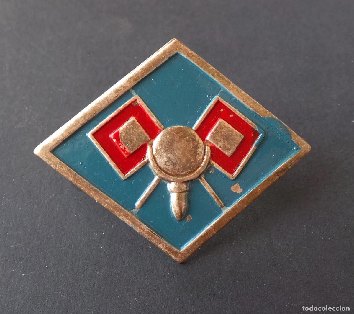 Militaria: ROMBO MET&Aacute;LICO DE TRANSMISIONES, TELEGRAF&Iacute;A &Oacute;PTICA.