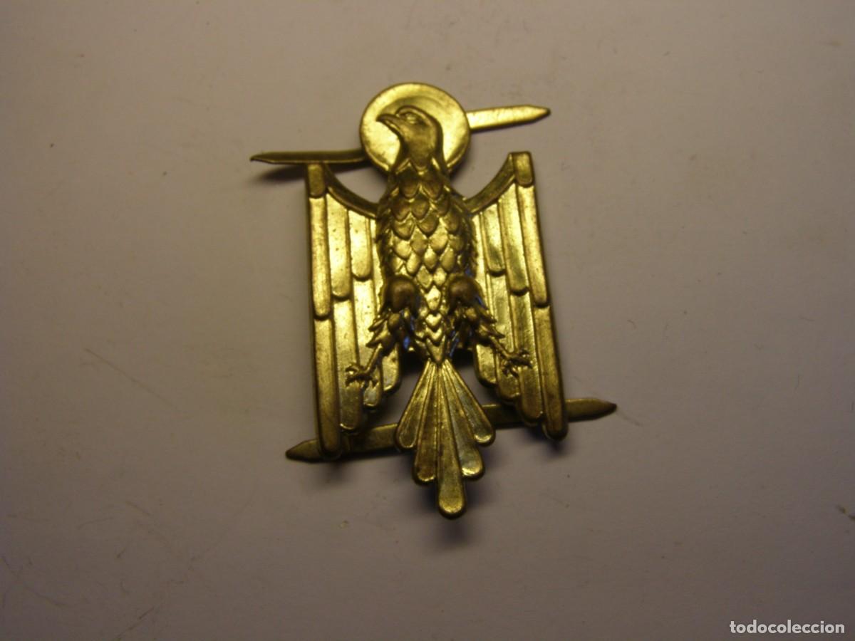 Militaria: Insignia de gorra, policia nacional, Espa&ntilde;a, a&ntilde;os 70.