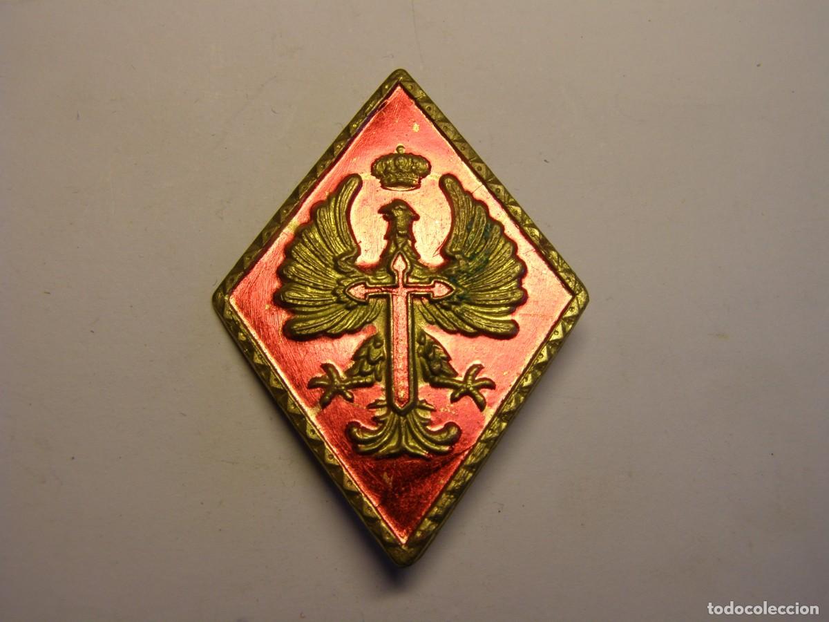 Militaria: Rombo insignia de centro de reclutamiento CIR, Ej&eacute;rcito Espa&ntilde;ol, a&ntilde;os 75-80.