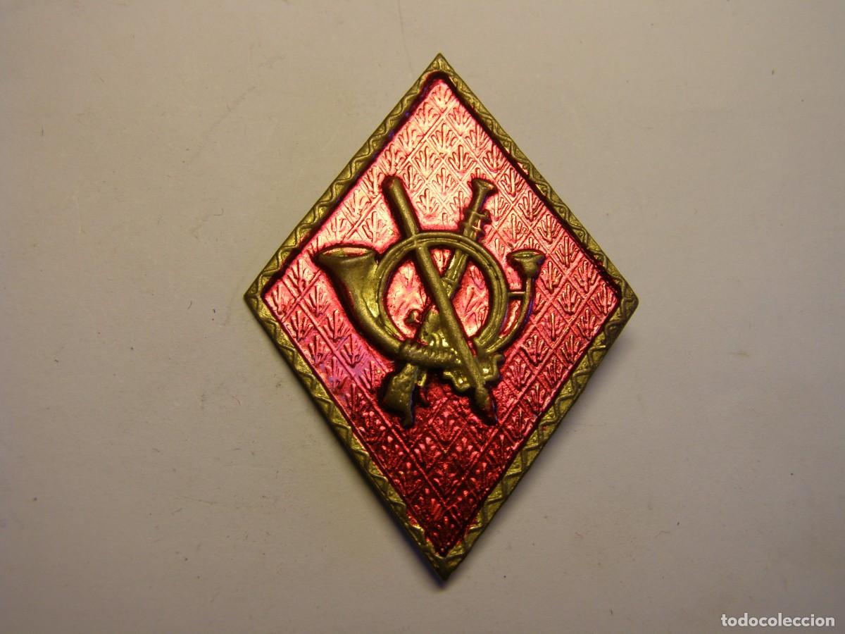 Militaria: Rombo insignia de infanteria, Ej&eacute;rcito Espa&ntilde;ol, a&ntilde;os 60-70.