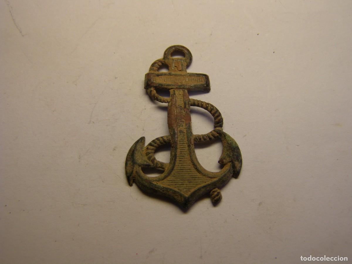 Militaria: Insignia de marina, &eacute;poca guerra civil espa&ntilde;ola.