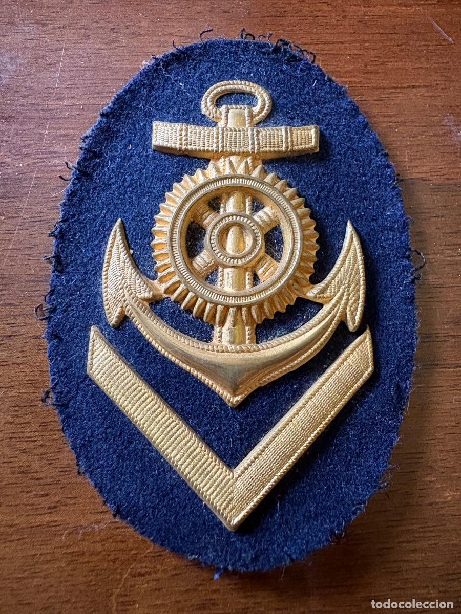 Militaria: Distintivo de brazo marina alemana Segunda Guerra Mundial