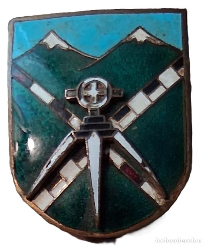 Militaria: DISTINTIVO TOPOGRAF&Iacute;A MILITAR