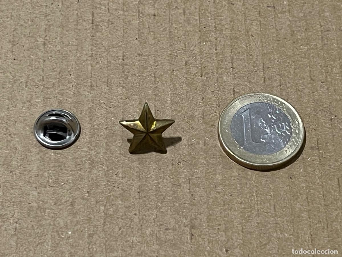 Militaria: Insignia de metal militar EJ&Eacute;RCITO COLOMBIA 1 estrellas