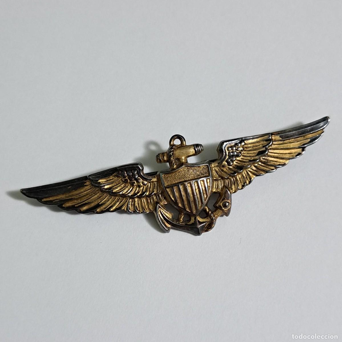 Militaria: ALAS AVIATOR US NAVY - II GUERRA MUNDIAL