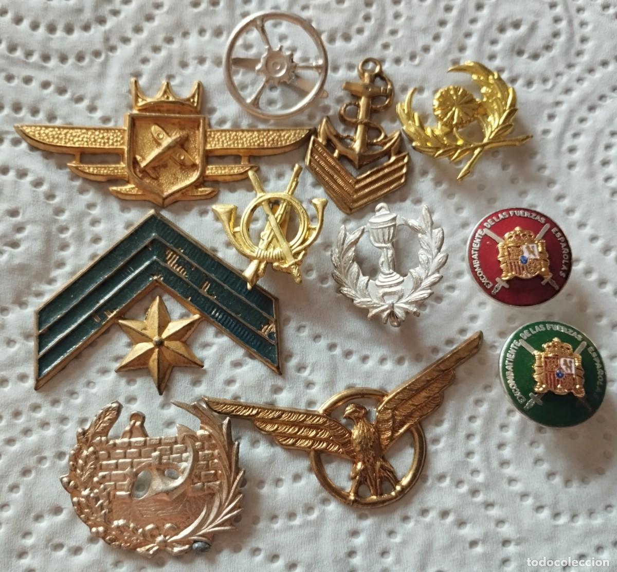 Militaria: INSIGNIAS MILITARES VARIADAS - Foto 1
