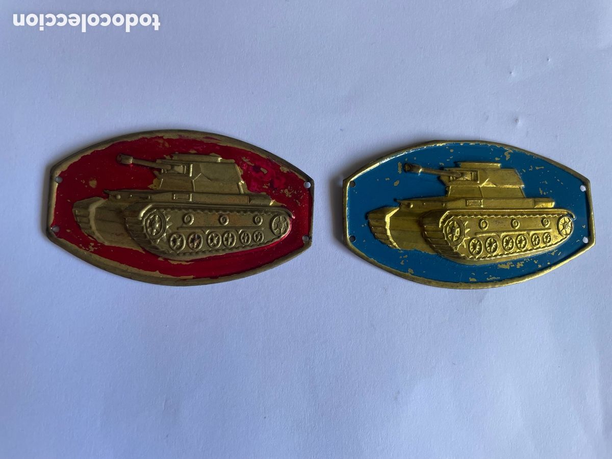 Militaria: Emblemas de carros de combate