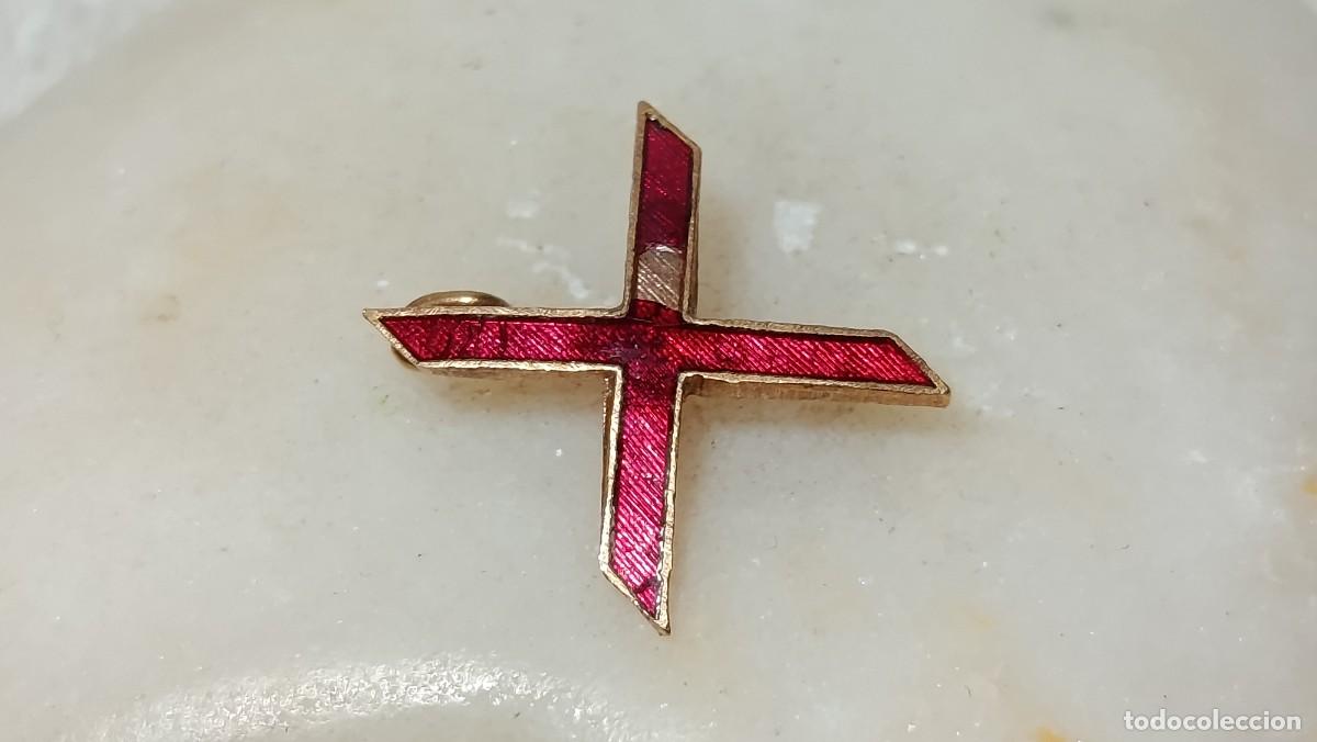 Militaria: ANTIGUA INSIGNIA RECOMPENSA ASPA ORGANIZACION JUVENIL ESPA&Ntilde;OLA FRENTE JUVENTUDES FALANGE