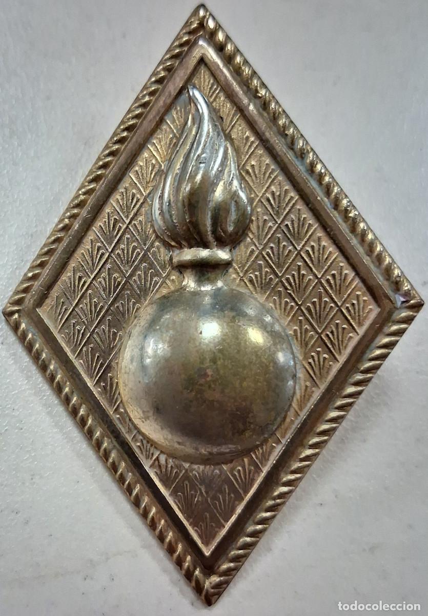 Militaria: ROMBO GENERAL DE BRIGADA DE ARTILLERIA FONDO FLORDELISADO