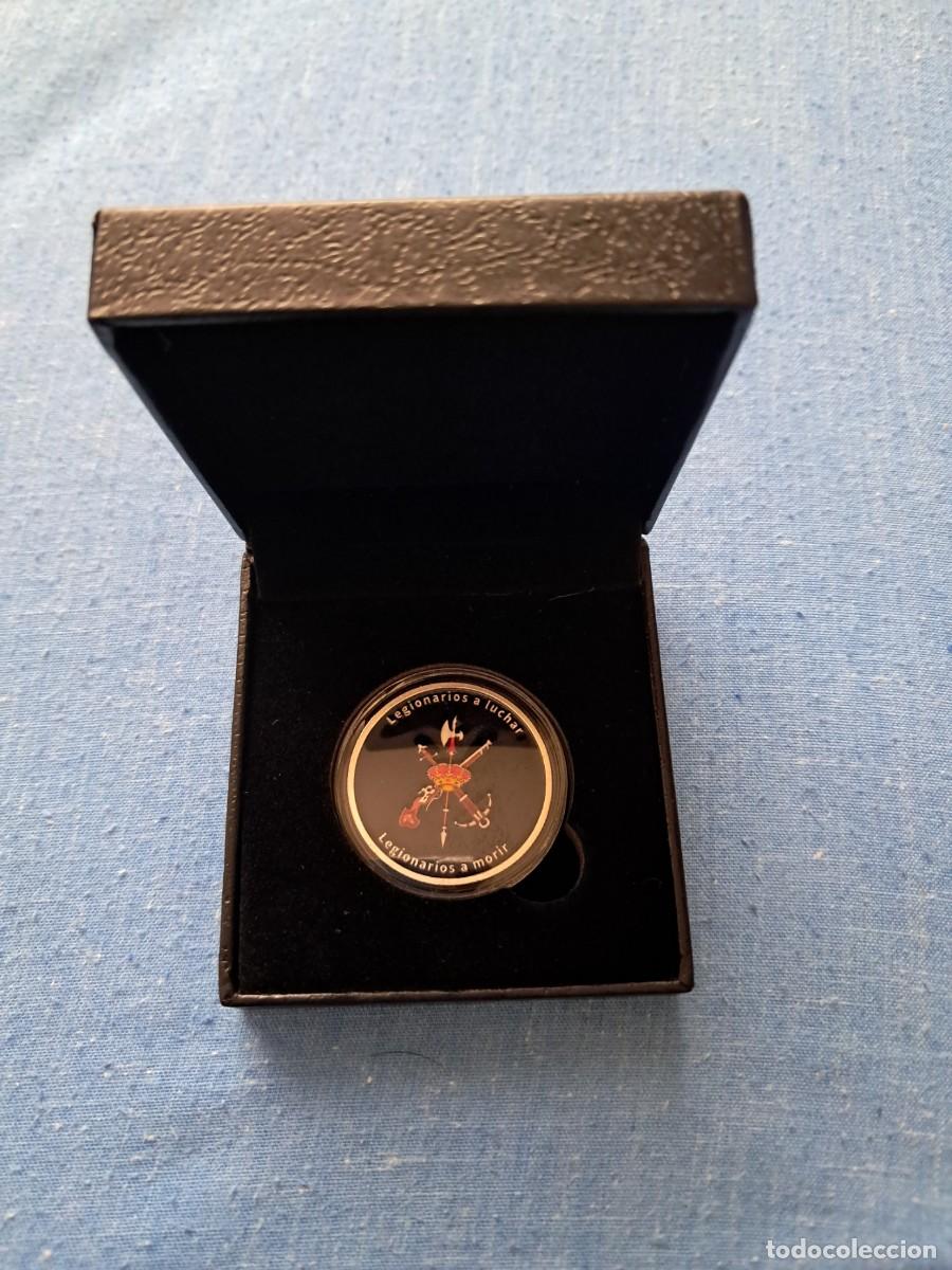 Militaria: MONEDA CONMEMORATIVA LEGI&Oacute;N ESPA&Ntilde;OLA Y MILL&Aacute;N ASTRAY DE ZINC