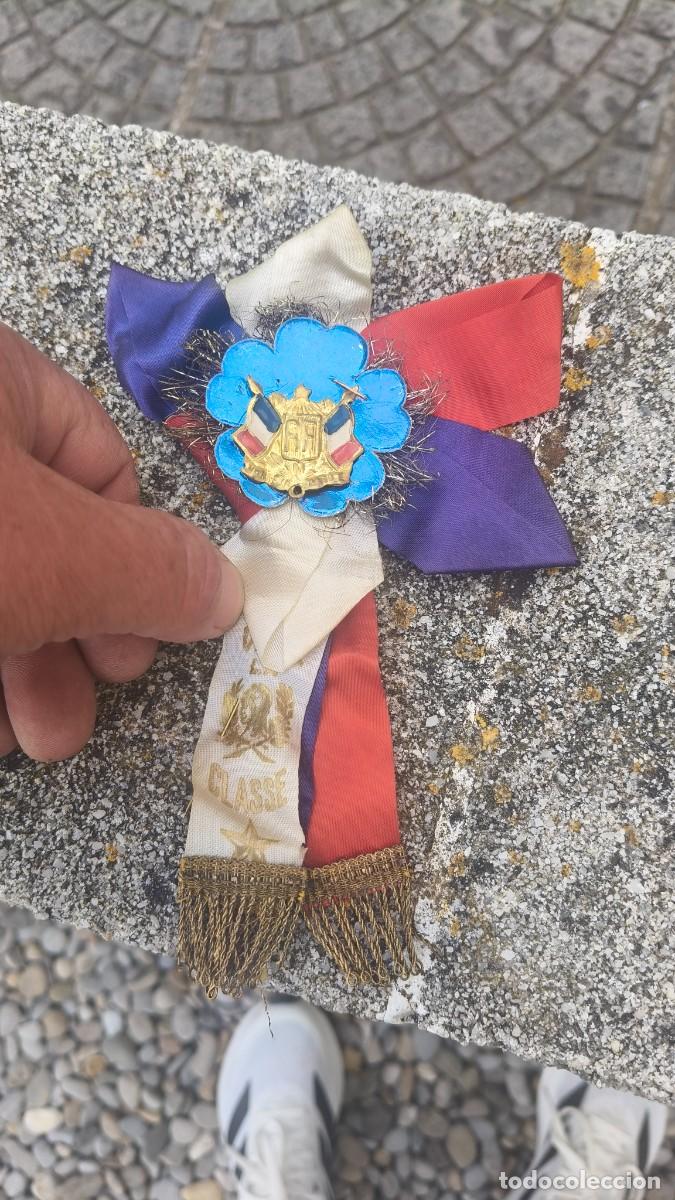 Militaria: Cocarde france 1935 original d &eacute;poque