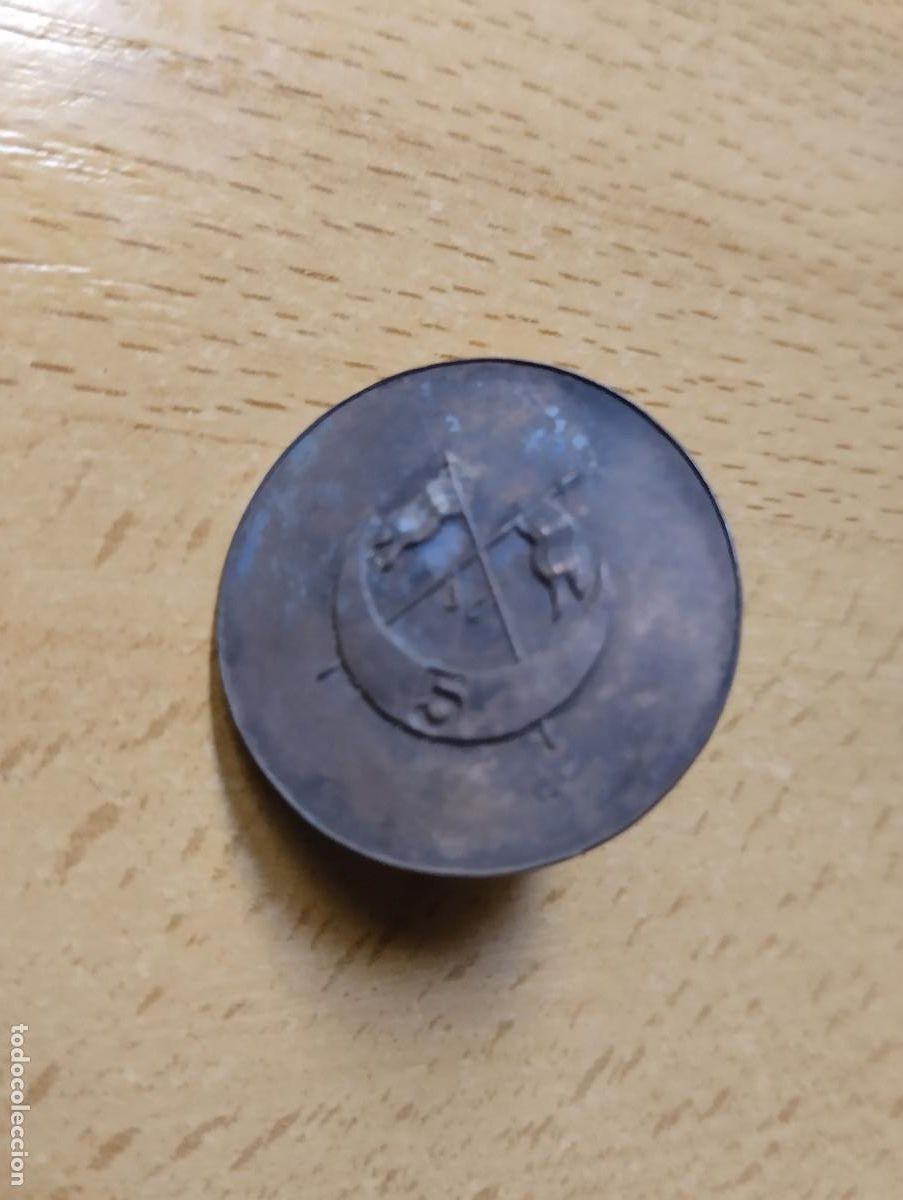 Militaria: CHAPA MEDALLA MILITAR A IDENTIFICAR N&ordm;5 REGULARES?
