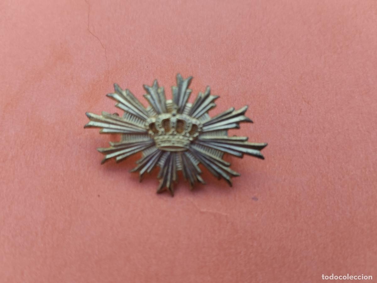 Militaria: INSIGNIA CUELLO. CUERPO DE CARABINEROS / 3X2cm INSIGNIA CUELLO. CUERPO DE CARABINERO