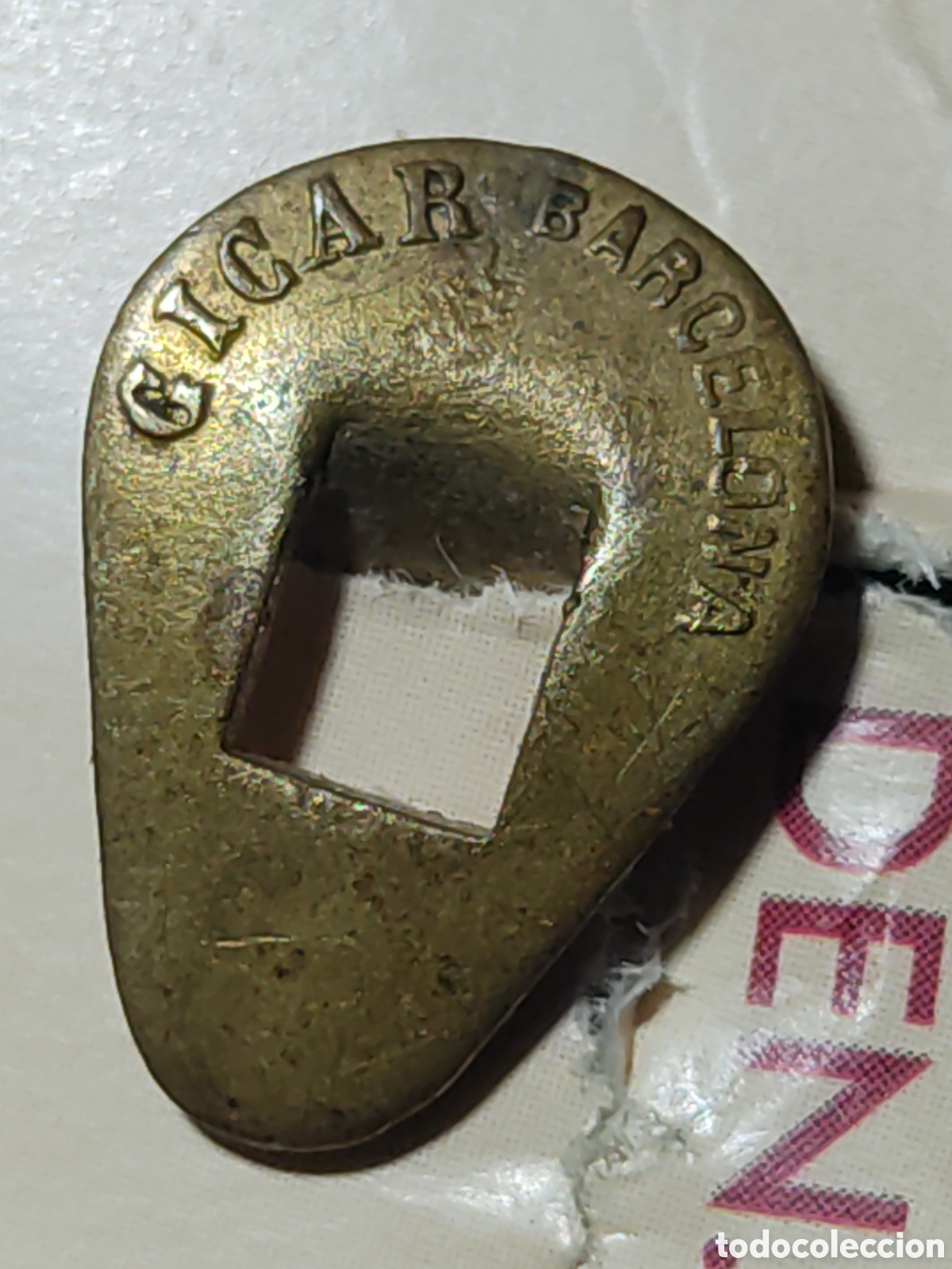 Militaria: Insignia de ojal,pin flor iris - Foto 2