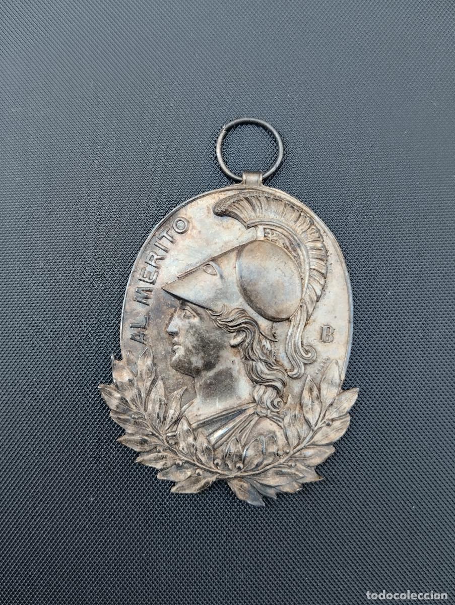Militaria: MEDALLA AL MERITO - CABEZA DE MINERVA - B - FIRMA VIDAL