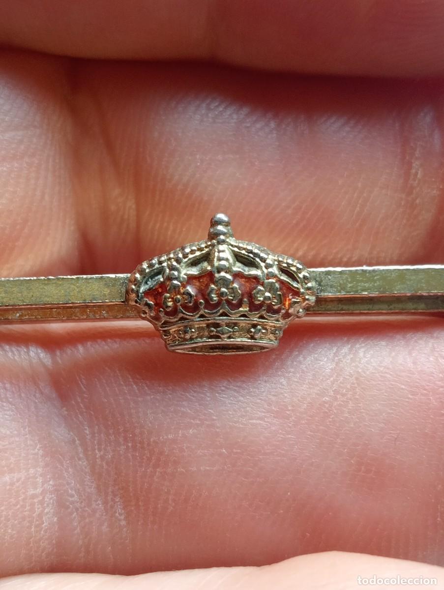 Militaria: PISACORBATAS CORONA REAL BORB&Oacute;NICA, GUARDIA REAL, SERVICIO SU MAJESTAD REY DE ESPA&Ntilde;A