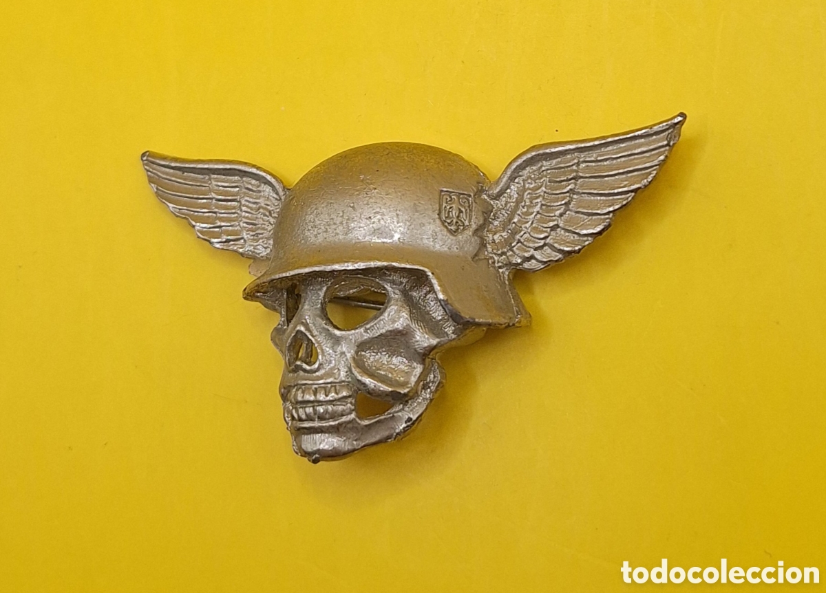 Militaria: Insignia Calavera con Alas - Foto 3