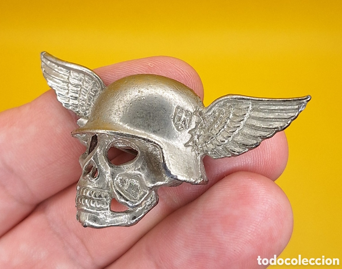 Militaria: Insignia Calavera con Alas - Foto 7