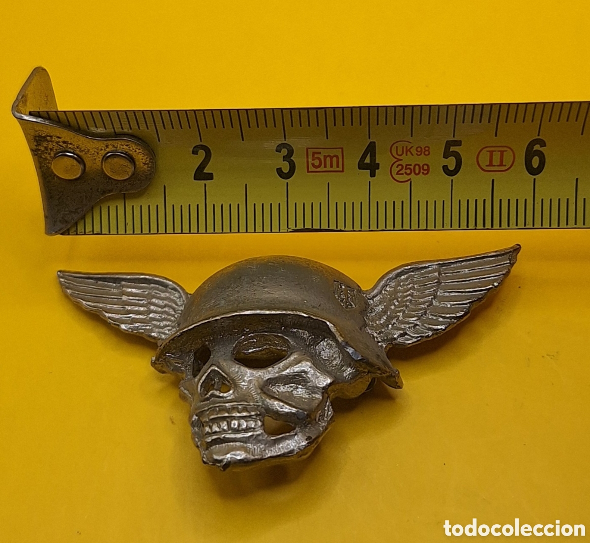 Militaria: Insignia Calavera con Alas - Foto 9