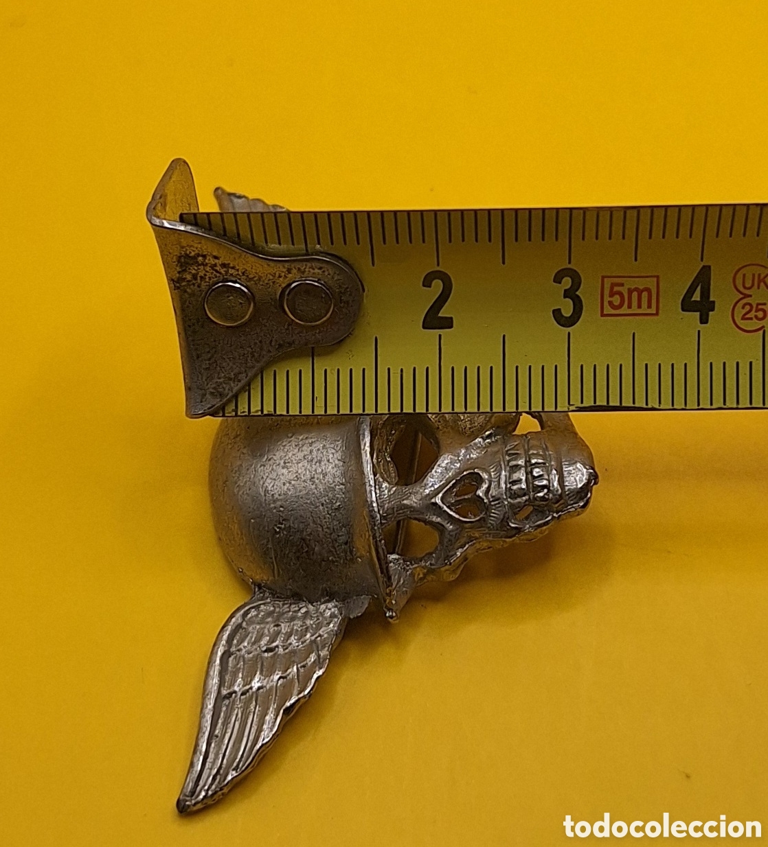 Militaria: Insignia Calavera con Alas - Foto 10