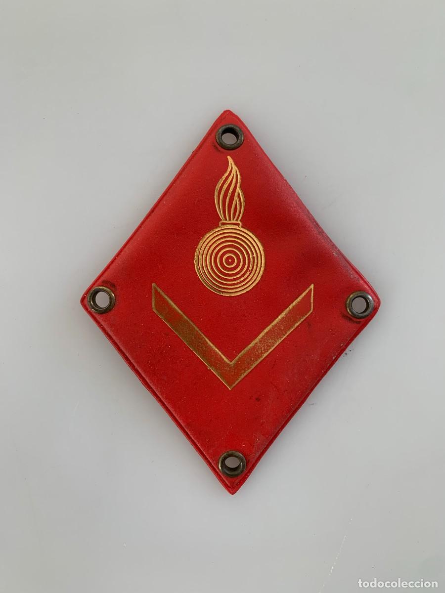 Militaria: Emblema Divisa Rango Cabo Artiller&iacute;a Ej&eacute;rcito Tierra VTG 60s