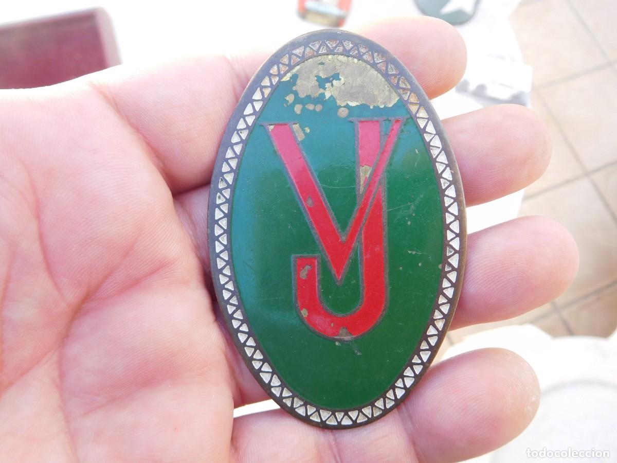 Militaria: Distintivo de vigilante jurado numerada