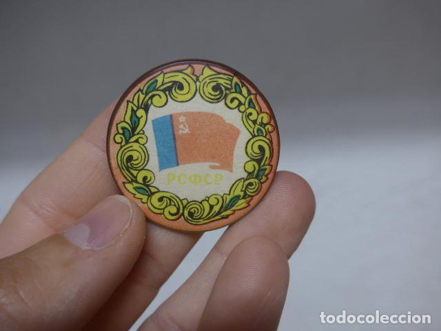 Militaria: Antigua chapa o insignia original de algun pais comunista de la URSS