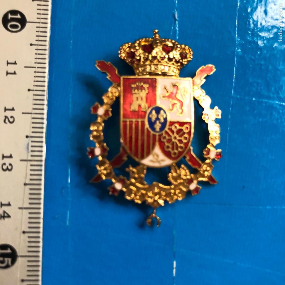 Militaria: EMBLEMA GUARDIA REAL, &Eacute;POCA JUAN CARLOS I