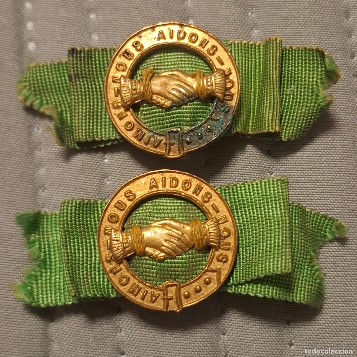 Militaria: Antiguas insignias masonicas francesas