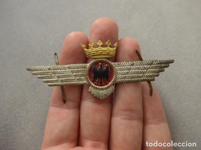 Militaria: Antigua insignia rokiski de aviacion espa&ntilde;ola franquista, modelo 1938 guerra civil y a&ntilde;os 40.