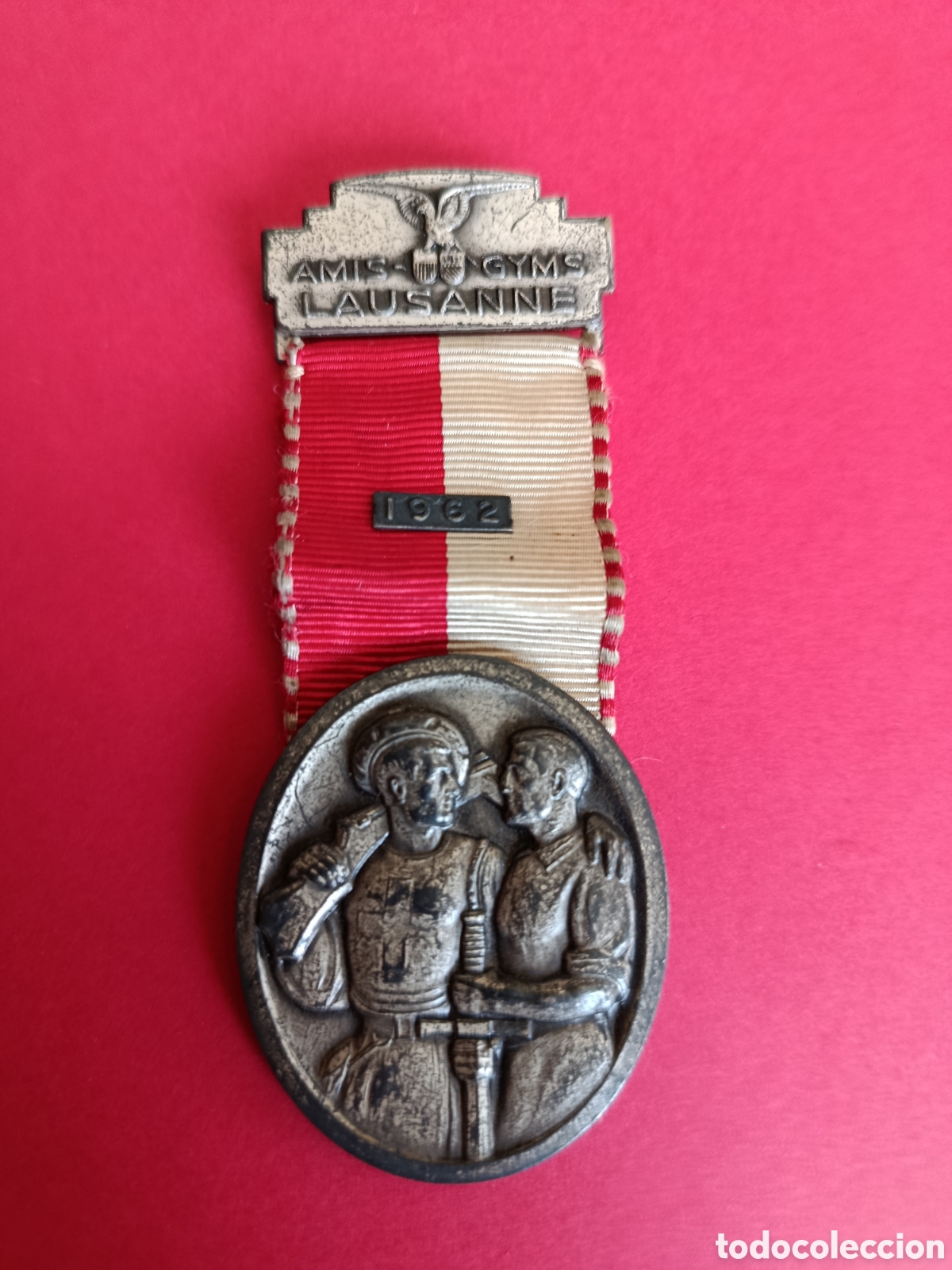 Militaria: MEDALLA SUIZA CONMEMORATIVA. AMIGOS DEL SOLDADO. 1962.