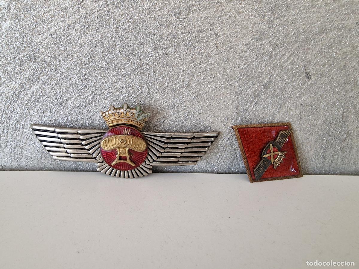 Militaria: ANTIGUO ROKISKI Y ROMBO EJERCITO DEL AIRE