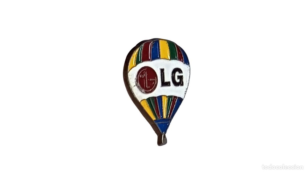Militaria: PIN GLOBO AEROST&Aacute;TICO LG ELECTRONICS - EXPEDICI&Oacute;N AL POLO NORTE 1999 - RETRO - COLECCIONABLE