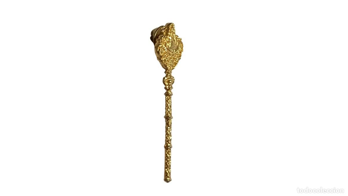 Militaria: PIN VARA DE MANDO DE HERMANDAD - SEMANA SANTA - A&Ntilde;OS 80/90 - RETRO