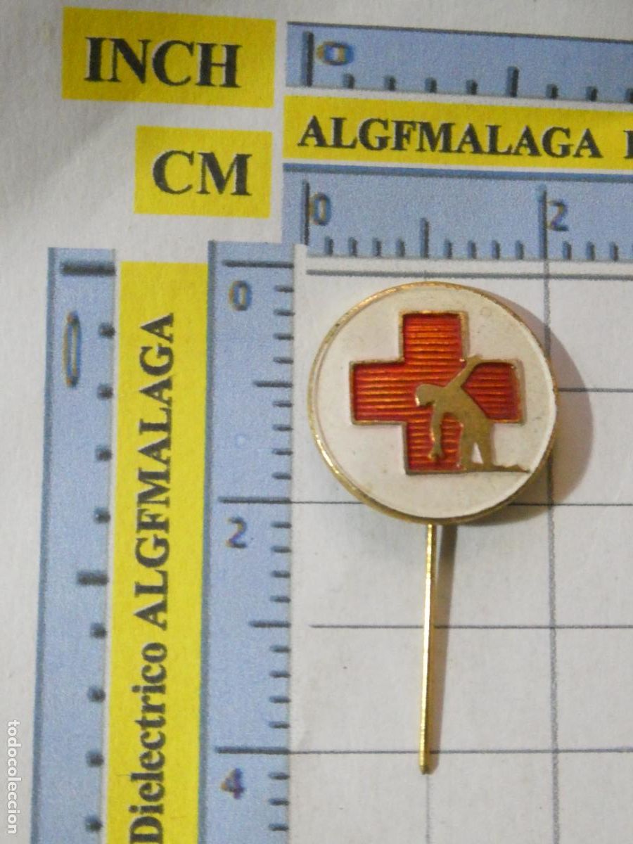 Militaria: INSIGNIA ALFILER. CRUZ ROJA ESPA&Ntilde;OLA MARCAJE EGA&Ntilde;A MOTRICO. NO PIN